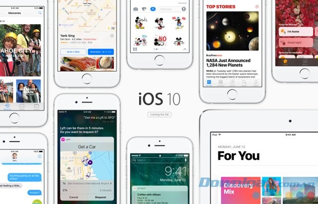 Nâng cấp iOS 10