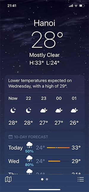 iOS 15 ban thoi tiet*298709