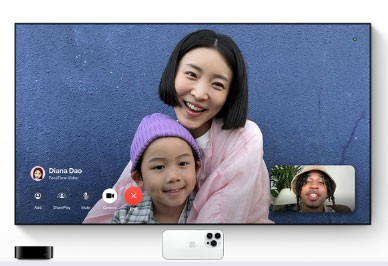 FaceTime trên Apple TV