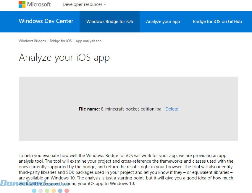 Giao diện iOS App Analysis