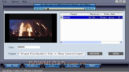 Ipodelite Video to iPhone Converter