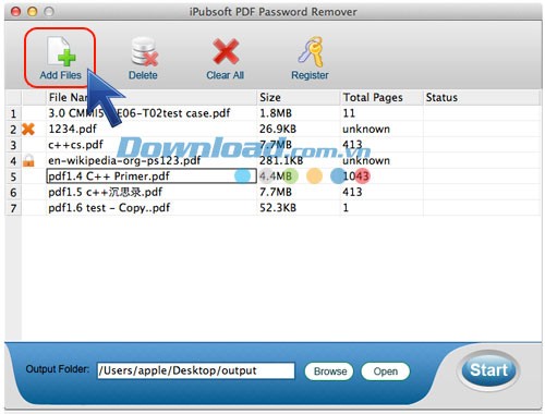 iPubsoft PDF Password Remover for Mac