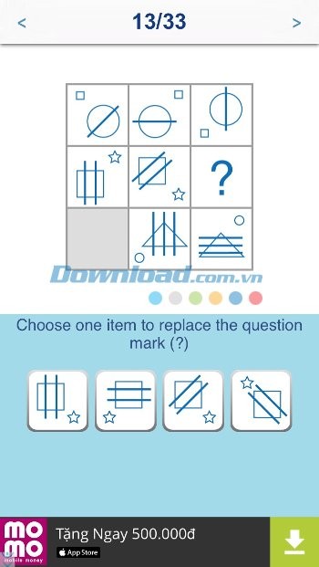 Câu hỏi có độ khó tăng dần