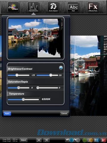 Xử lý thông số ảnh