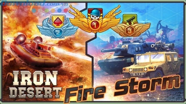 Game chiến tranh khốc liệt, gay cấn cho Android