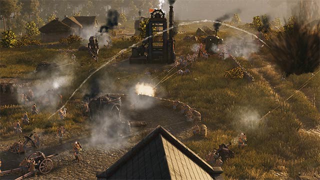Iron Harvest PC sở hữu lối chơi chiến thuật thời gian thực cổ điển