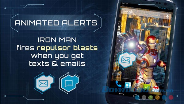 Iron Man 3 Live Wallpaper for Android