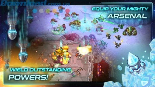 Trang bị cho đội quân từ kho vũ khí siêu mạnh