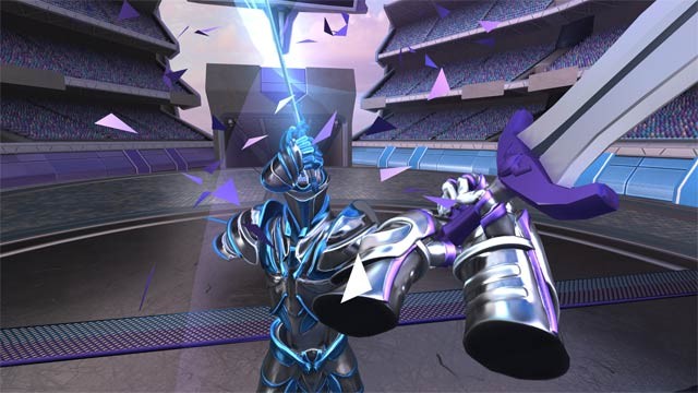 Tận dụng kho vũ khí khủng trong Iron Lights VR