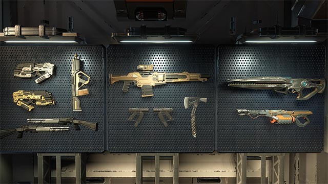 Khám phá kho vũ khí và áo giáp đến từ tương lai trong Iron Sand