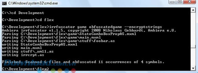 Bảo vệ mã nguồn bằng dòng lệnh