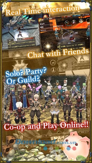 Phối hợp với nhiều người chơi khác