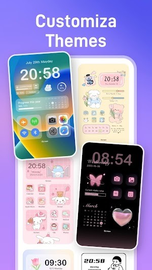 Các chủ đề tùy chỉnh