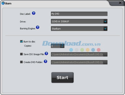 iSkysoft DVD Creator