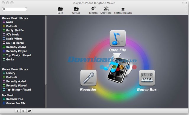 iSkysoft iPhone Ringtone Maker for Mac