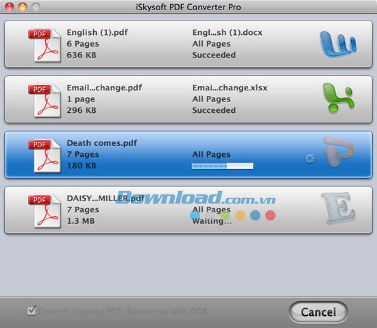iSkysoft PDF Converter Pro for Mac
