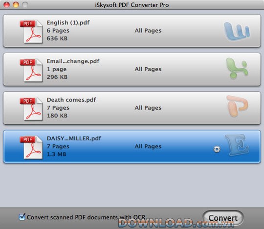 iSkysoft PDF Converter Pro for Mac