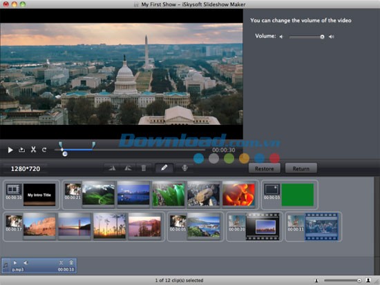 iSkysoft Slideshow Maker for Mac