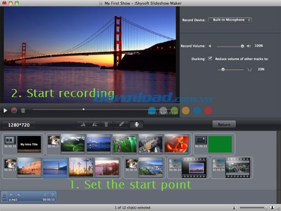 iSkysoft Slideshow Maker for Mac