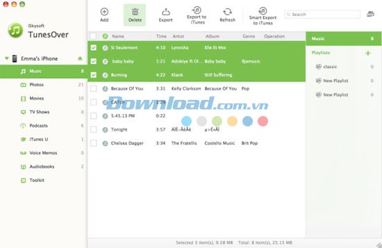 iSkysoft TunesOver for Mac