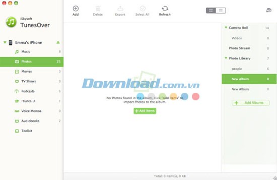 iSkysoft TunesOver for Mac