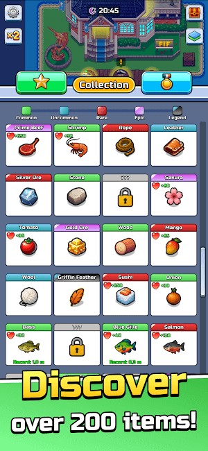 Khám phá hơn 200 vật phẩm thú vị