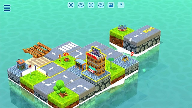 Island Cities PC sở hữu đồ họa 3D sống động và đầy màu sắc