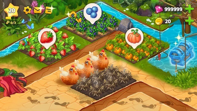 Phát triển nông trại của bạn trên đảo thiên đường trong game Island Questaway - Jungle Farm