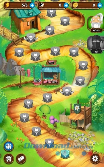 Bản đồ game iSlash Heroes