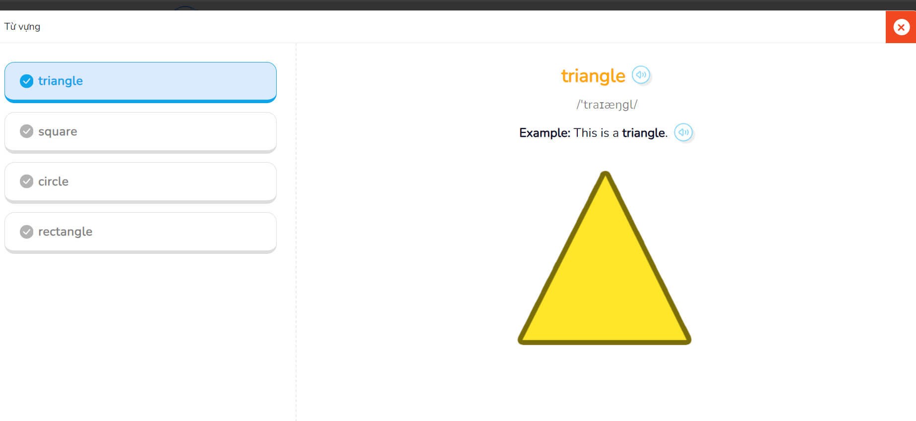 Luyện từ vựng Tiếng Anh trên iSMART Pro