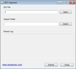 ISO Opener 1.0 - Giải nén và mở file ISO