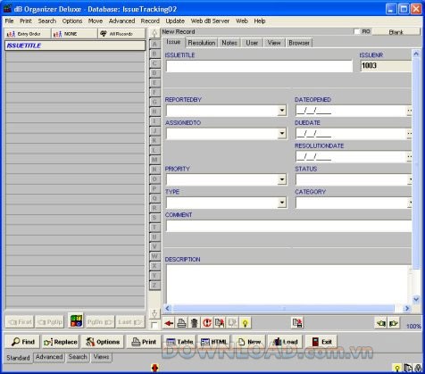 Issue Tracking Organizer Pro