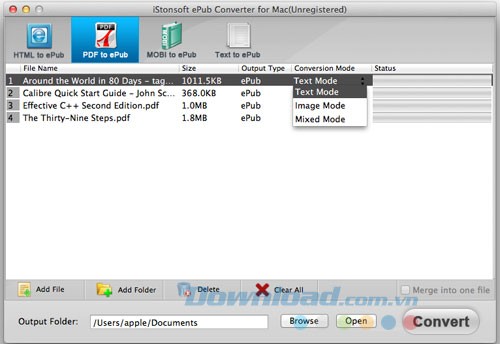 iStonsoft ePub Converter for Mac