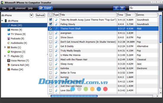 iStonsoft iPhone to Computer Transfer