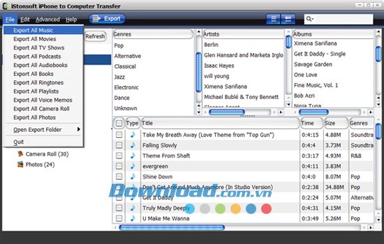 iStonsoft iPhone to Computer Transfer