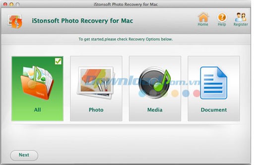 iStonsoft Photo Recovery for Mac