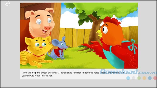 Sách trên iStoryBook cho Windows