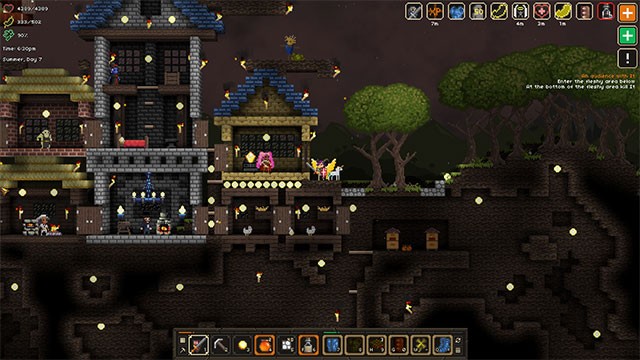 Khám phá hầm ngục được tạo ra ngẫu nhiên, chứa đầy bí mật