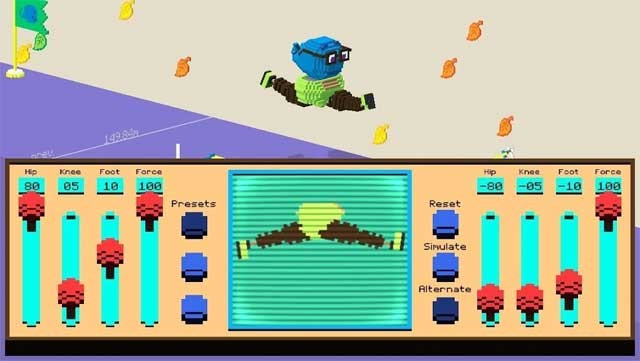 Lập trình các bước đi của nhân vật với công nghệ QWOP