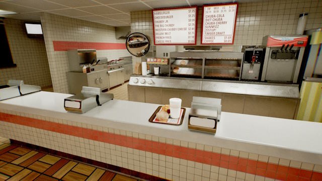 Vào vai nhân viên làm ca đêm trong game kinh dị It's Always Happy at Chubby's