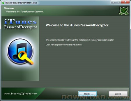 iTunesPasswordDecryptor