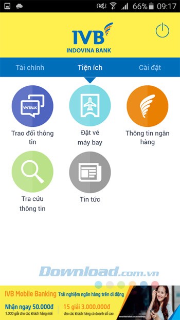 Tiện ích ngân hàng