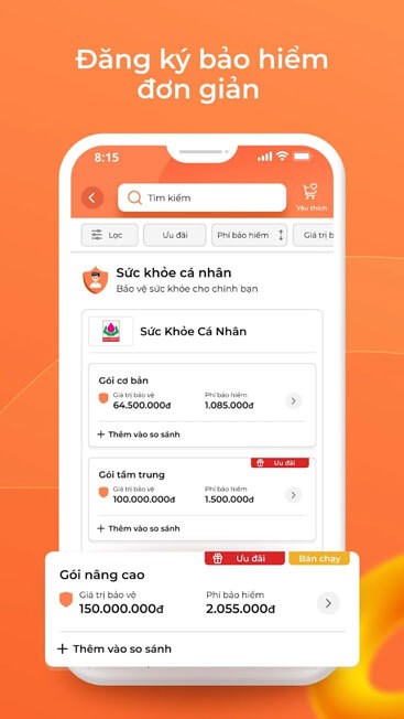 Đăng ký tham gia bảo hiểm đơn giản