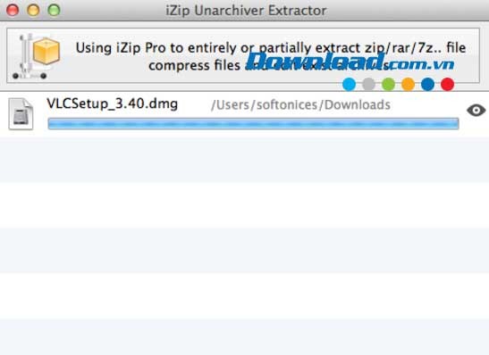 iZip cho Mac