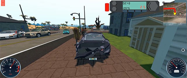 Va chạm với người đi bộ, phương tiện và chạy trốn cảnh sát cực kỳ phấn khích