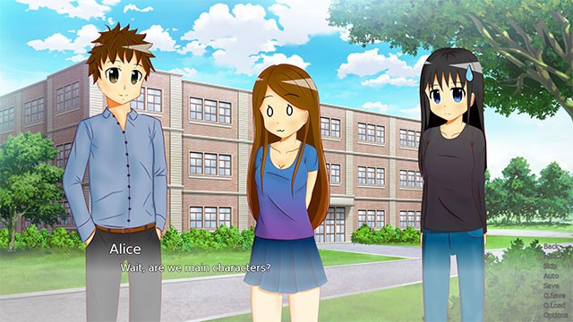 Game tình yêu lãng mạn theo phong cách Visual Novel - Jake's Love Story