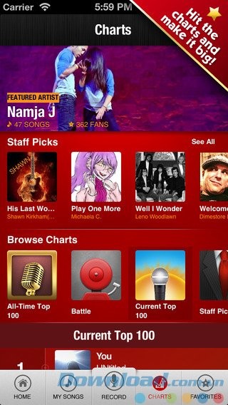 Thưởng thức nhạc hot