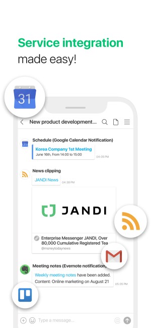 Tích hợp các dịch vụ hữu ích