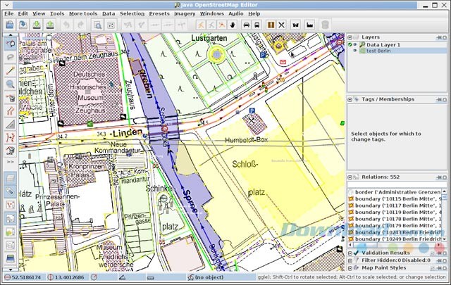 Java OpenStreetMap Editor