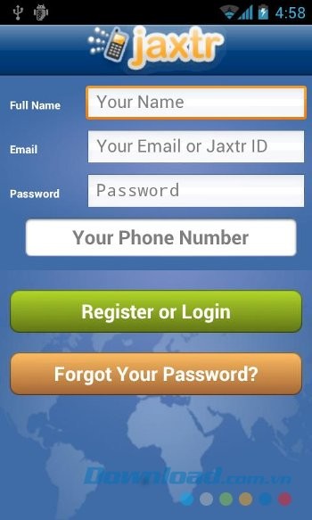 Đăng ký nhanh chóng và dễ dàng